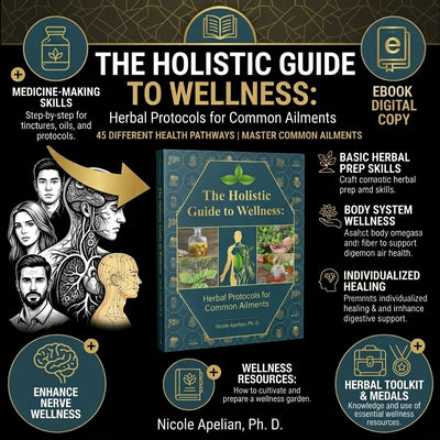 The Holistic Guide to Wellness — 45 Herbal Protocols for Common Ailments